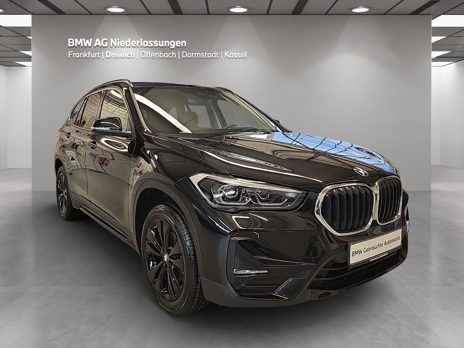 BMW X1 2022 г. Чёрный, пробег 58253 км