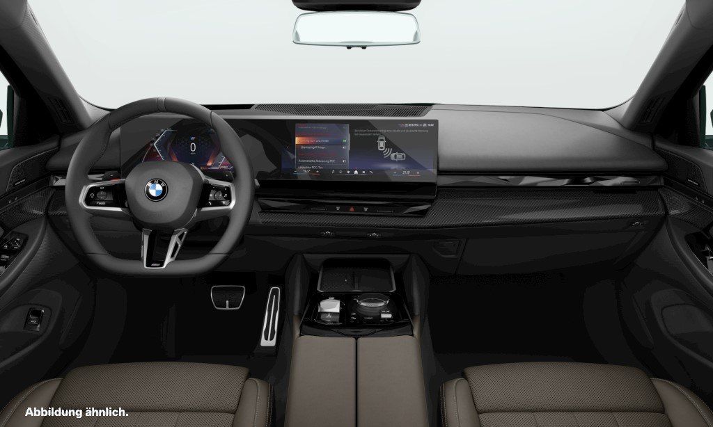 BMW 520 2025 г. Чёрный, пробег 13021 км