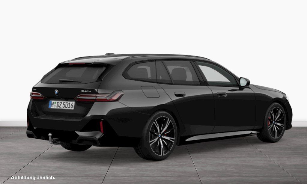 BMW 540 2025 г. Чёрный, пробег 25432 км