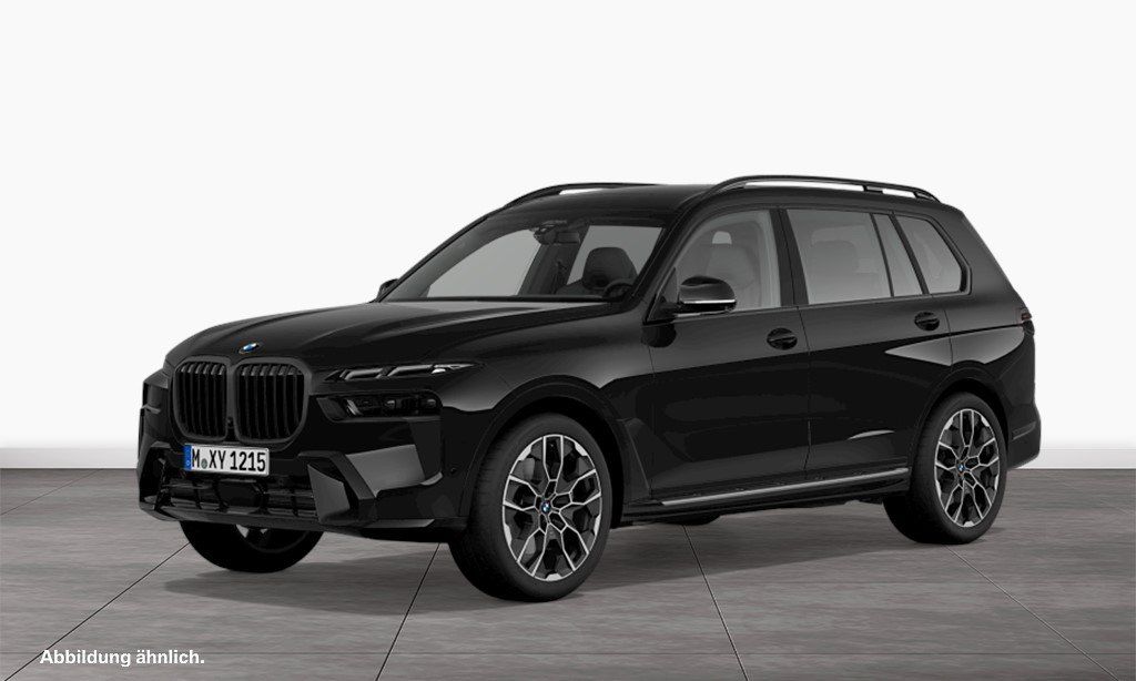 BMW X7 2022 г. Чёрный, пробег 52879 км