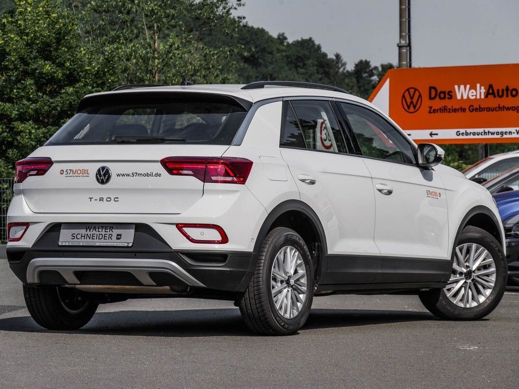 Volkswagen T-Roc 2022 г. Белый, пробег 42000 км