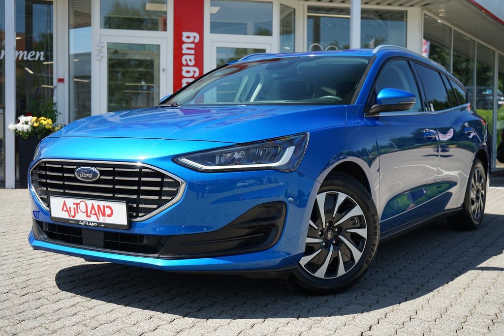 Ford Focus 2023 г. Синий, пробег 48886 км