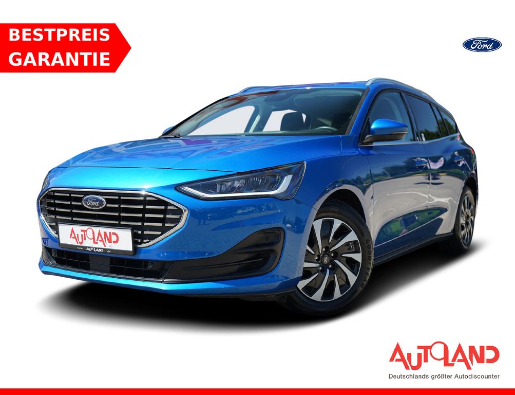 Ford Focus 2023 г. Синий, пробег 48886 км