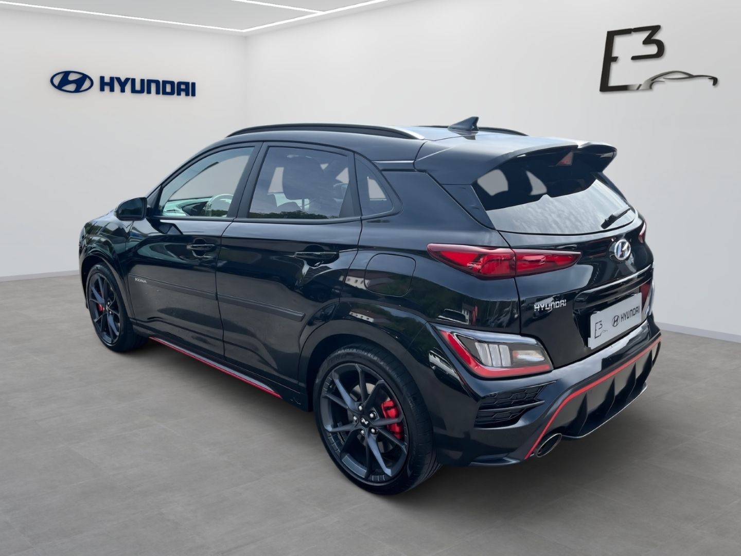 Hyundai Kona 2022 г. Чёрный, пробег 54805 км