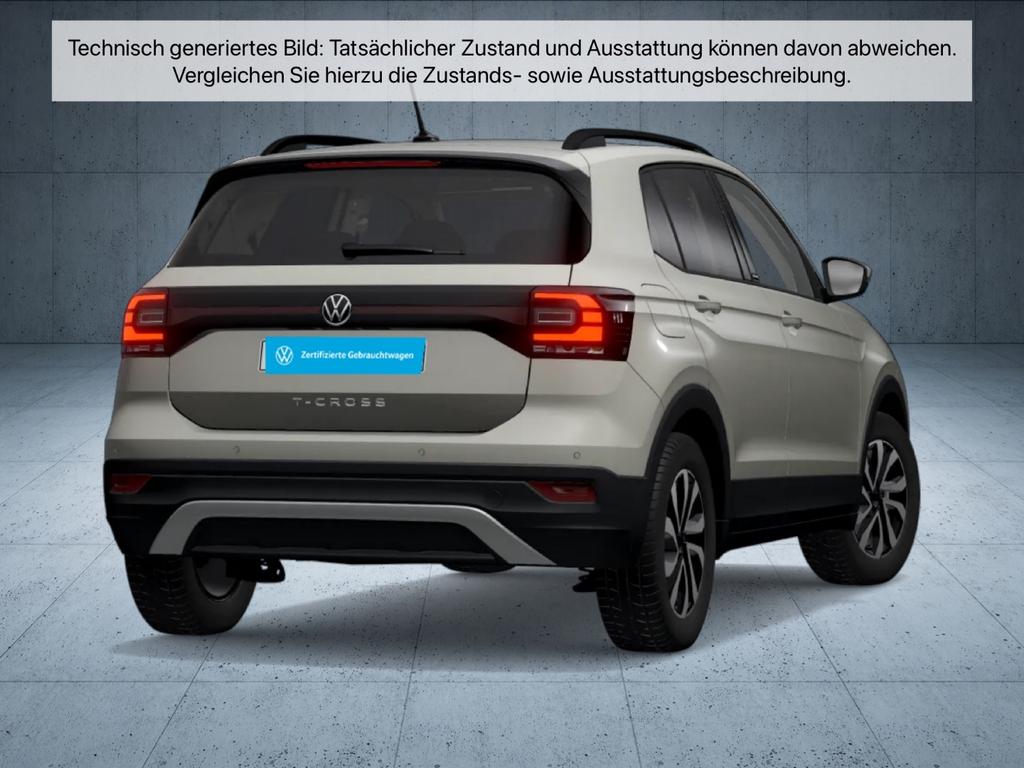 Volkswagen T-Cross 2022 г. Серый, пробег 37295 км