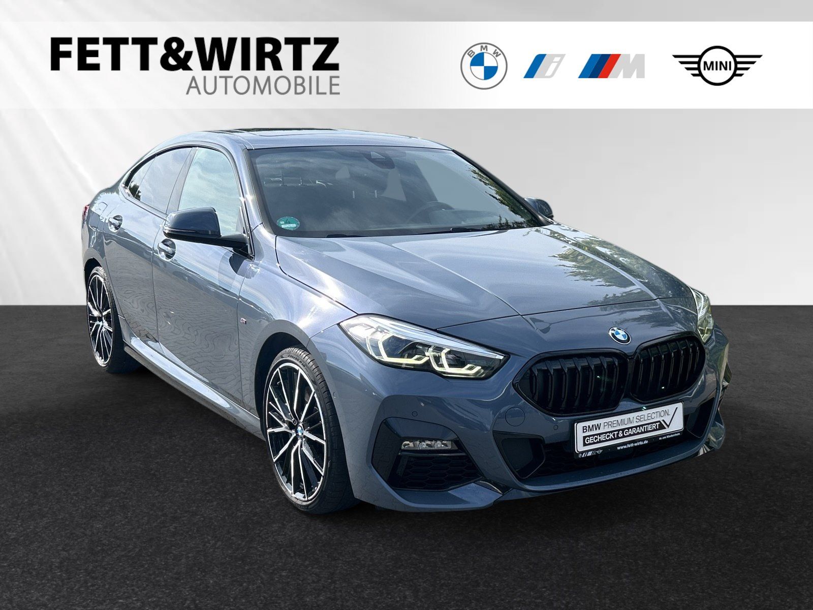 BMW 220 GRAN COUPÉ 2022 г. Серый, пробег 50280 км