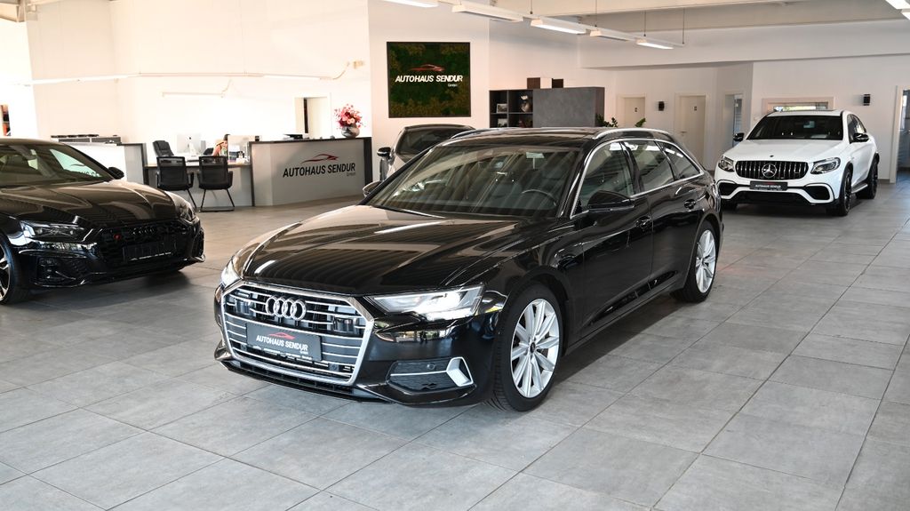Audi A6 2023 г. Чёрный, пробег 44132 км