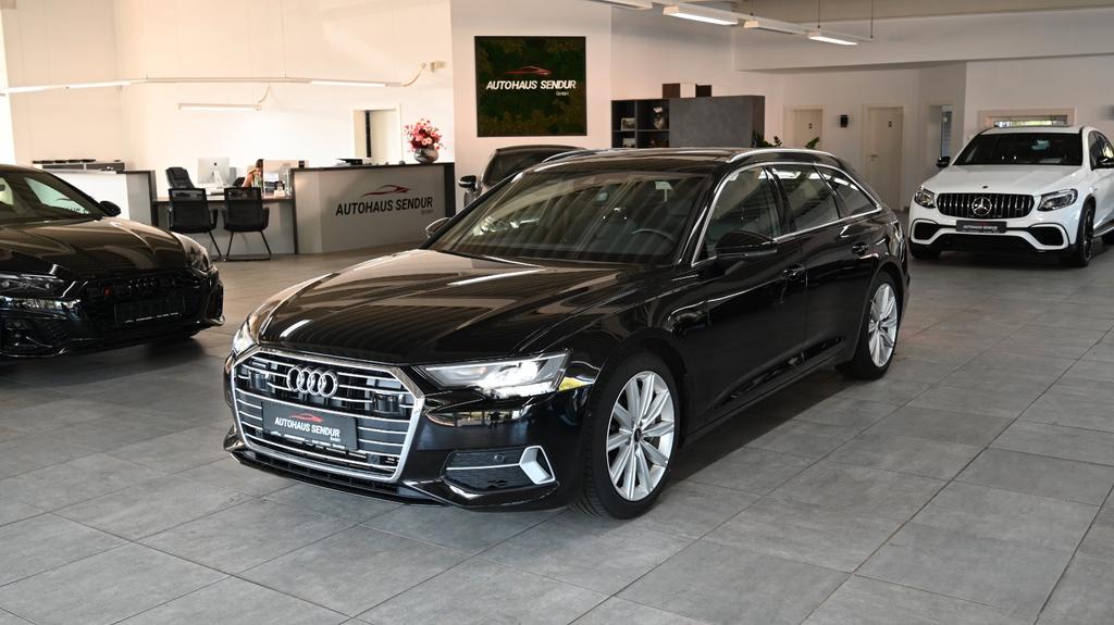 Audi A6 2023 г. Чёрный, пробег 44132 км