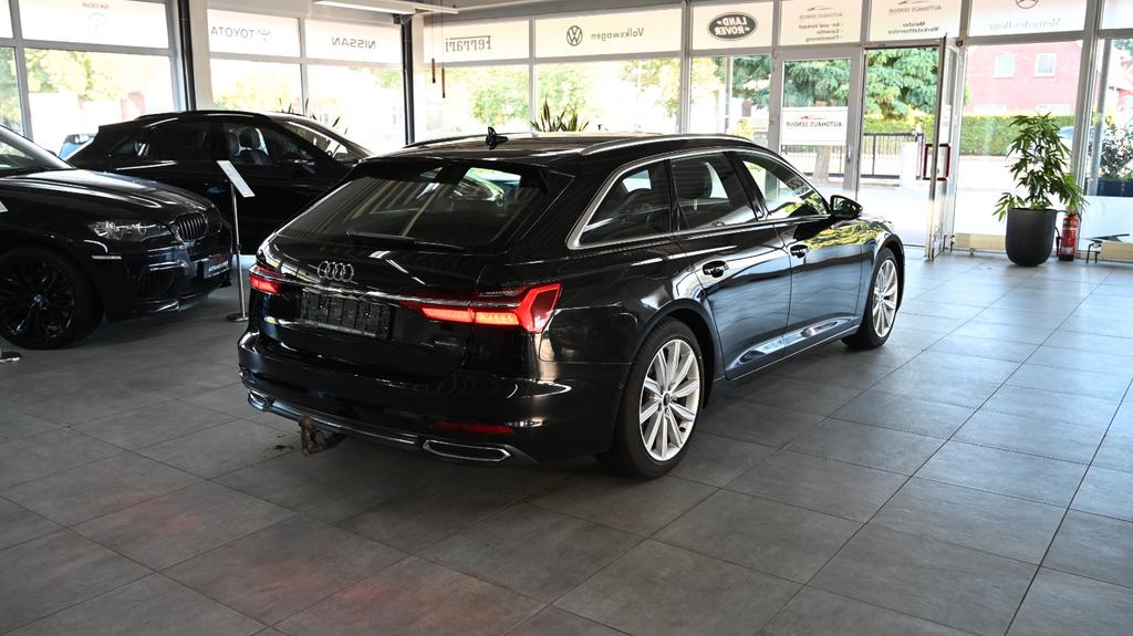 Audi A6 2023 г. Чёрный, пробег 44132 км