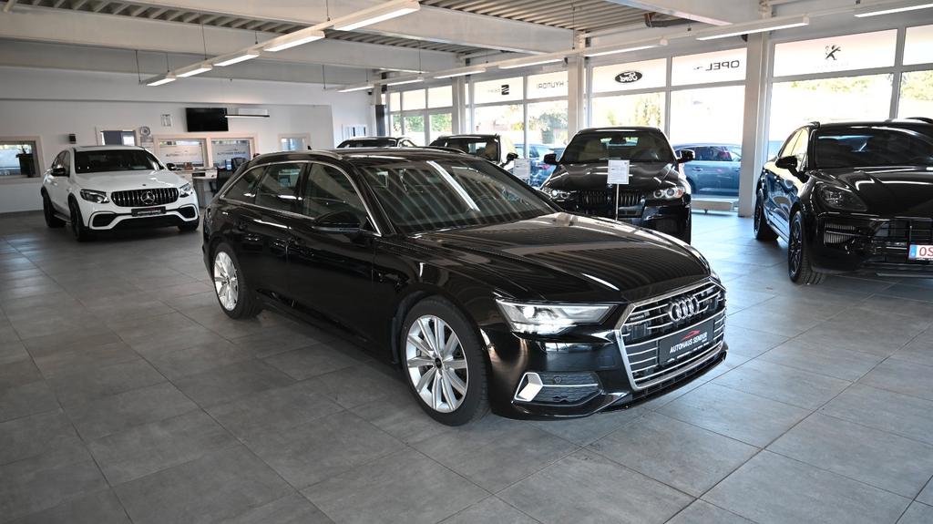 Audi A6 2023 г. Чёрный, пробег 44132 км