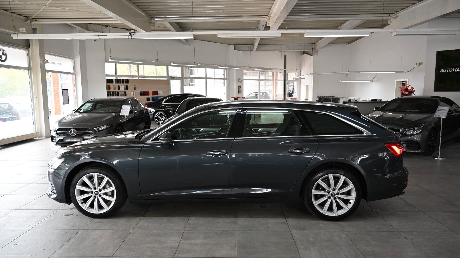 Audi A6 2023 г. Серый, пробег 47132 км