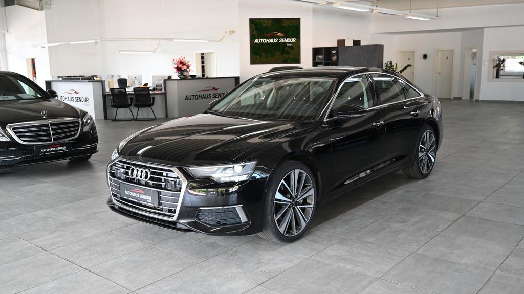 Audi A6 2022 г. Чёрный, пробег 29874 км