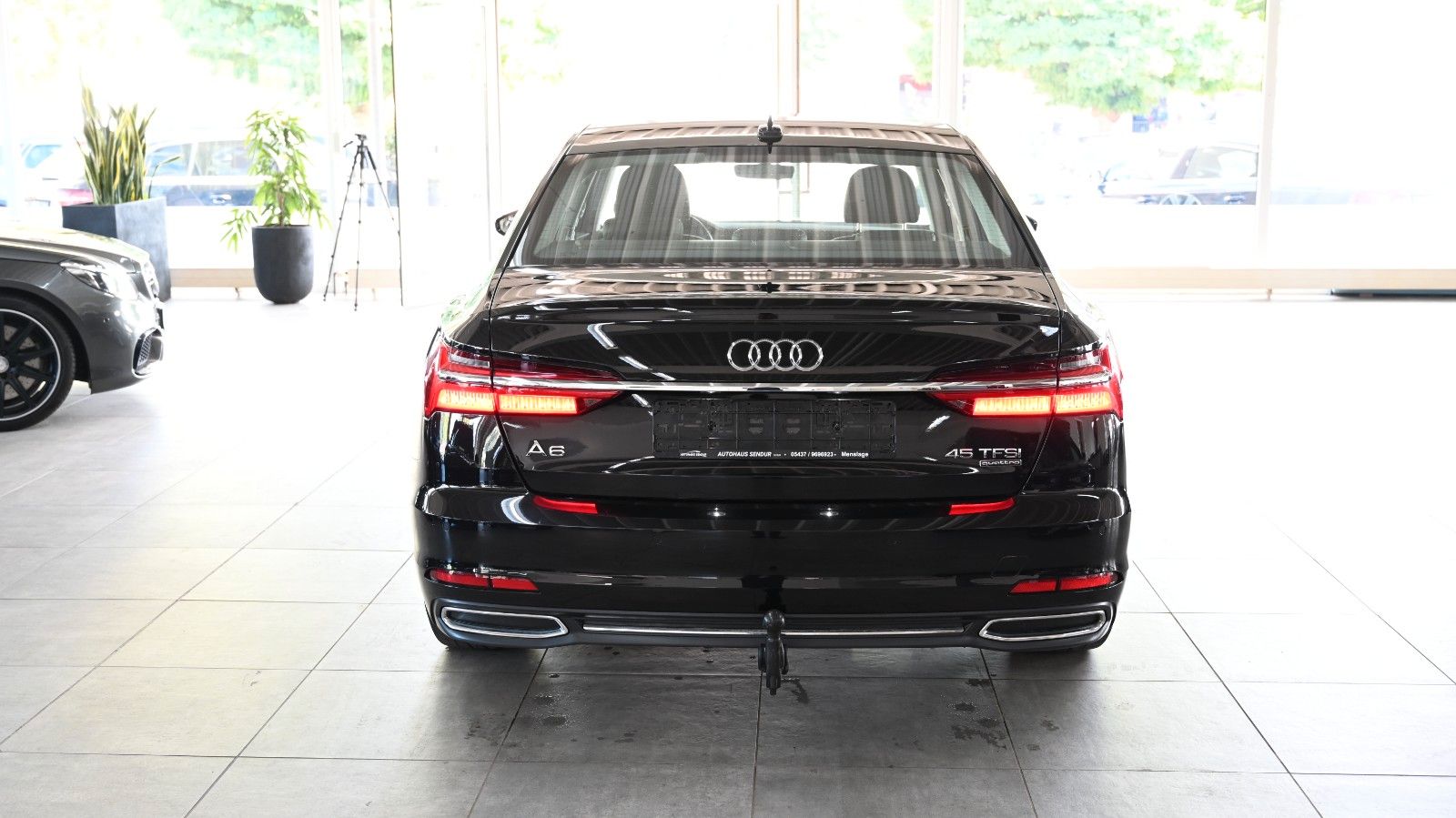 Audi A6 2022 г. Чёрный, пробег 29874 км