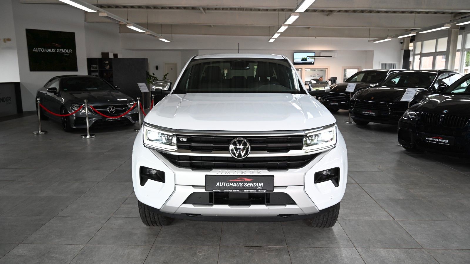 Volkswagen Amarok 2023 г. Синий, пробег 50121 км