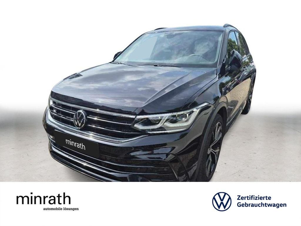 Volkswagen Tiguan 2022 г. Чёрный, пробег 42130 км