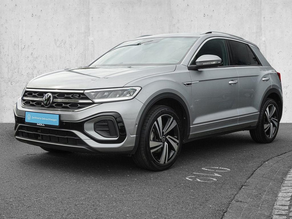 Volkswagen T-Roc 2022 г. Серебристый, пробег 32354 км