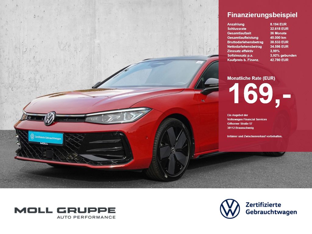 Volkswagen Passat 2025 г. Красный, пробег 19915 км