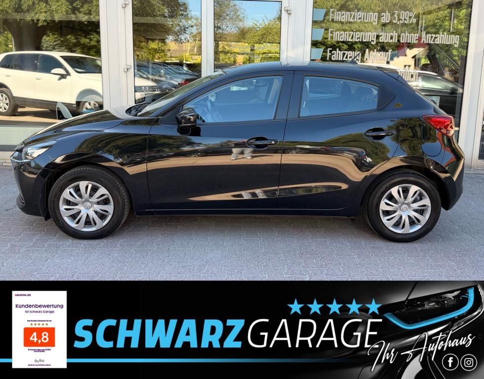Mazda 2 2023 г. Чёрный, пробег 49040 км