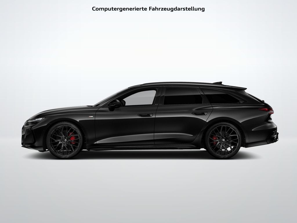 Audi A6 2025 г. Чёрный, пробег 11640 км