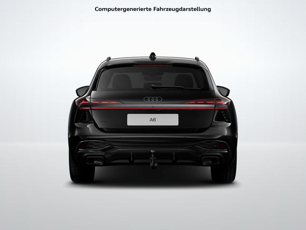 Audi A6 2025 г. Чёрный, пробег 11640 км