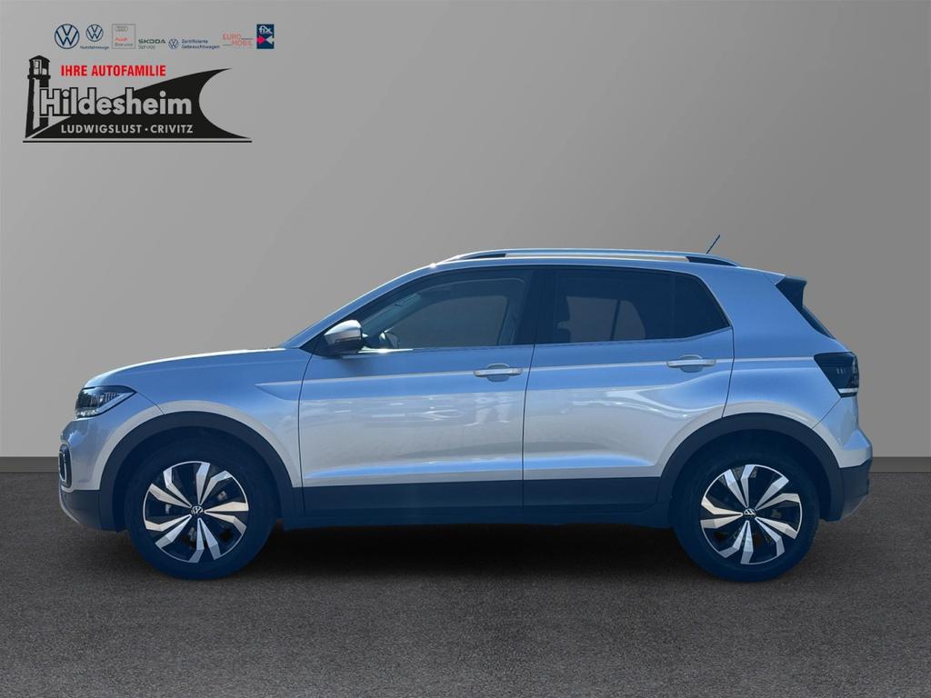 Volkswagen T-Cross 2023 г. Серебристый, пробег 27400 км
