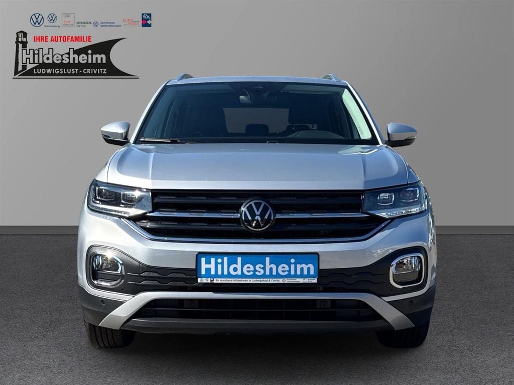 Volkswagen T-Cross 2023 г. Серебристый, пробег 27400 км