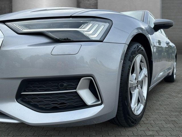 Audi A6 2023 г. Серебристый, пробег 55836 км
