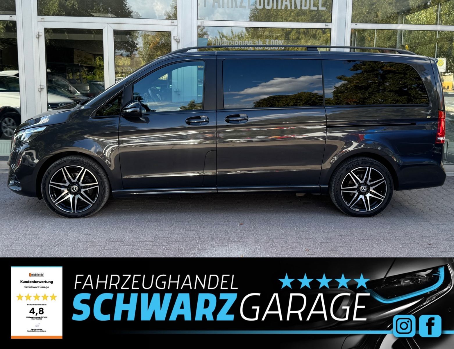 Mercedes-Benz V 300 2022 г. Серый, пробег 49980 км