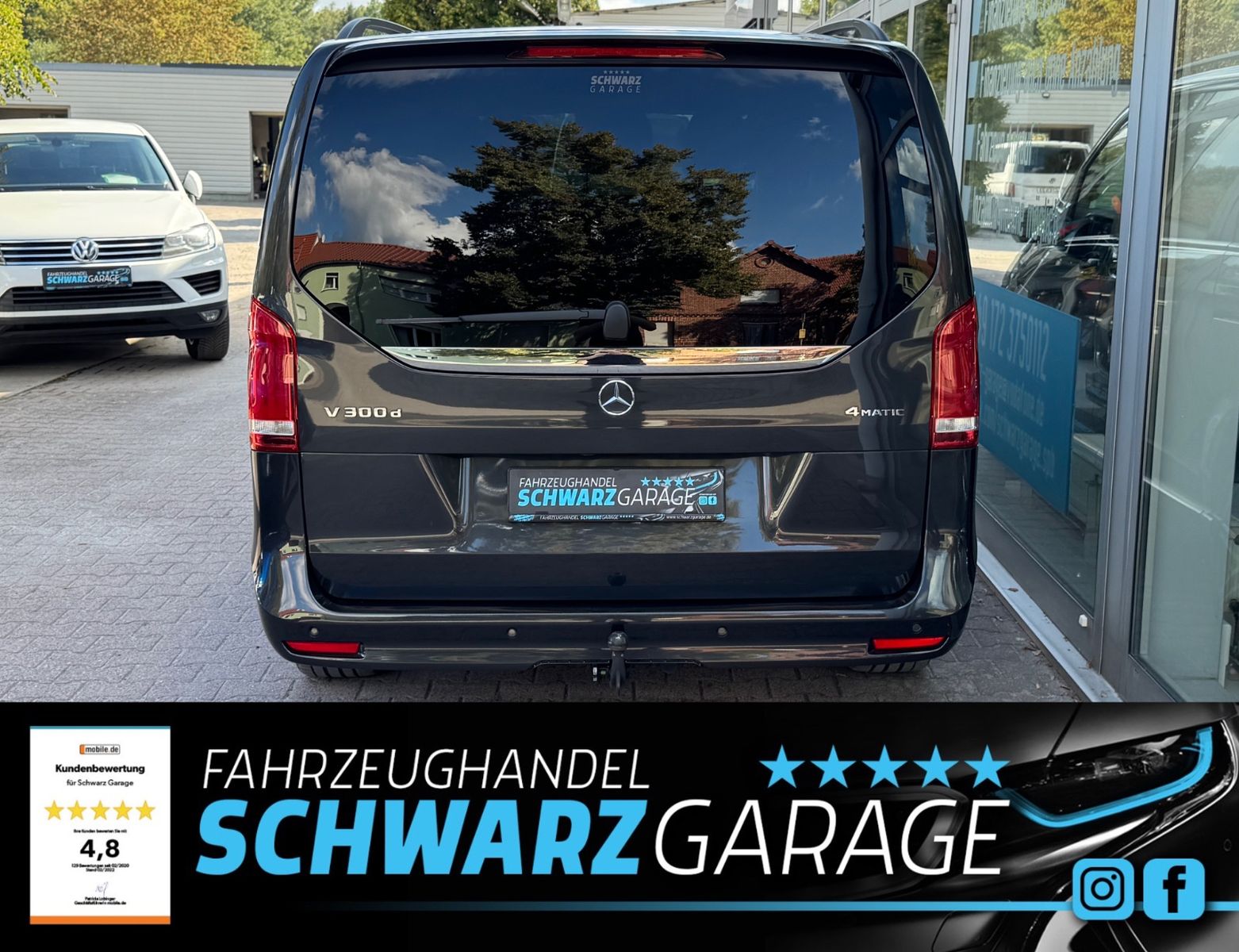 Mercedes-Benz V 300 2022 г. Серый, пробег 49980 км