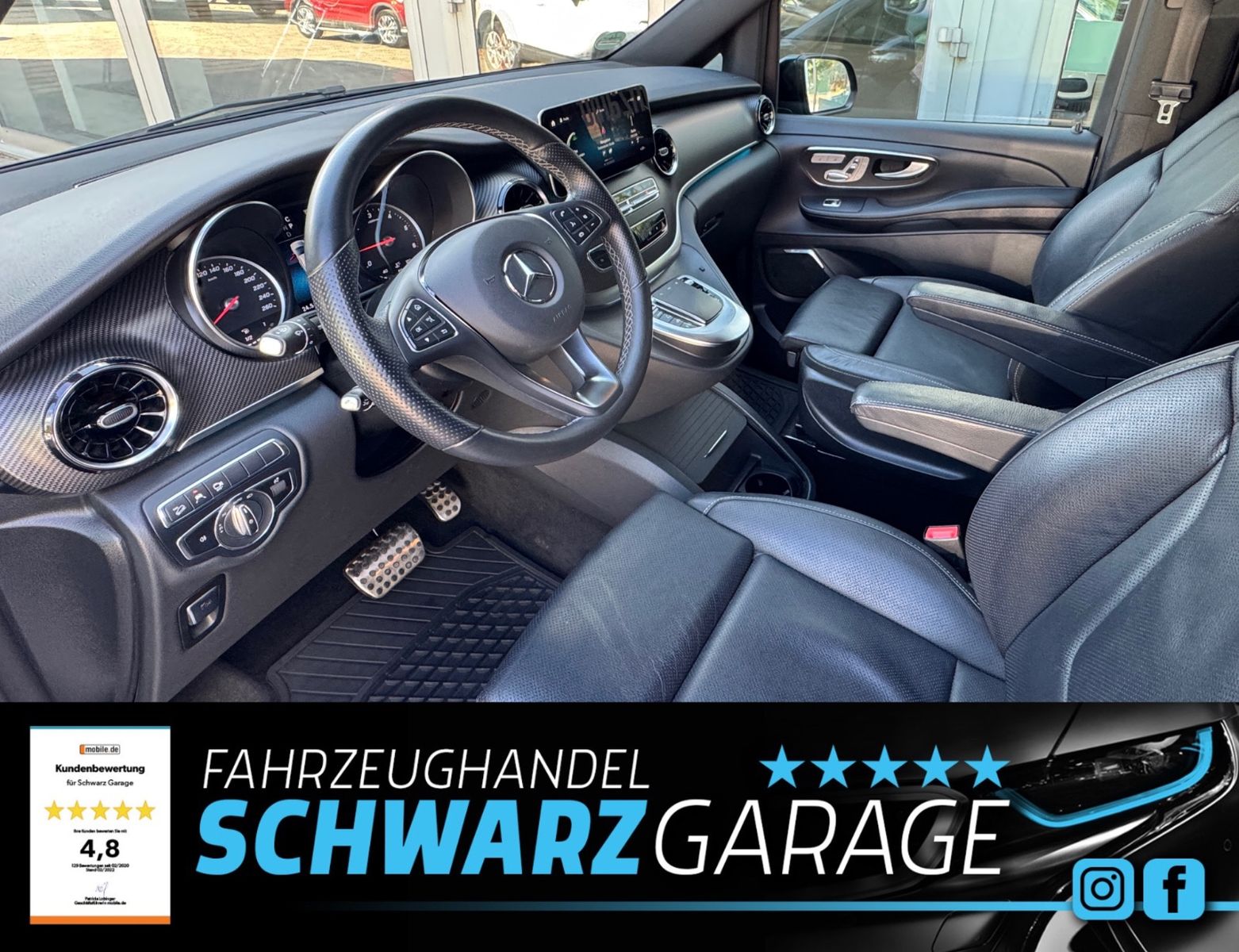 Mercedes-Benz V 300 2022 г. Серый, пробег 49980 км