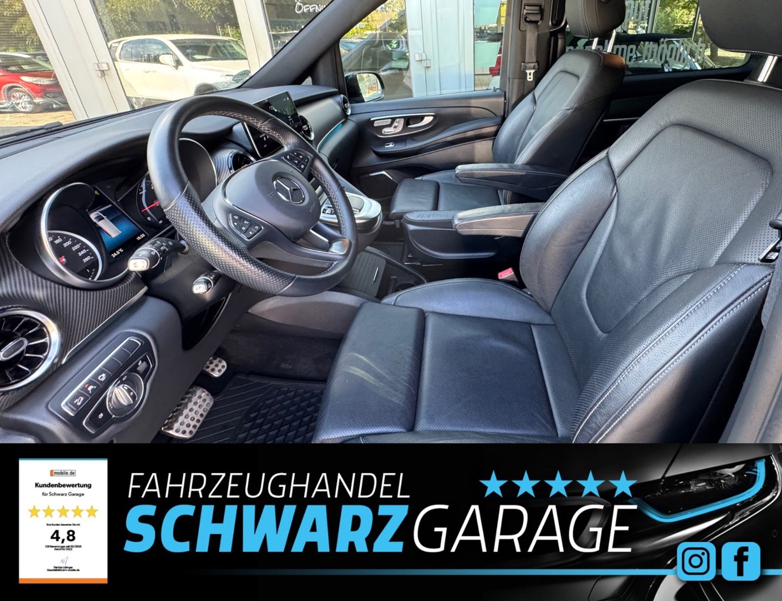 Mercedes-Benz V 300 2022 г. Серый, пробег 49980 км