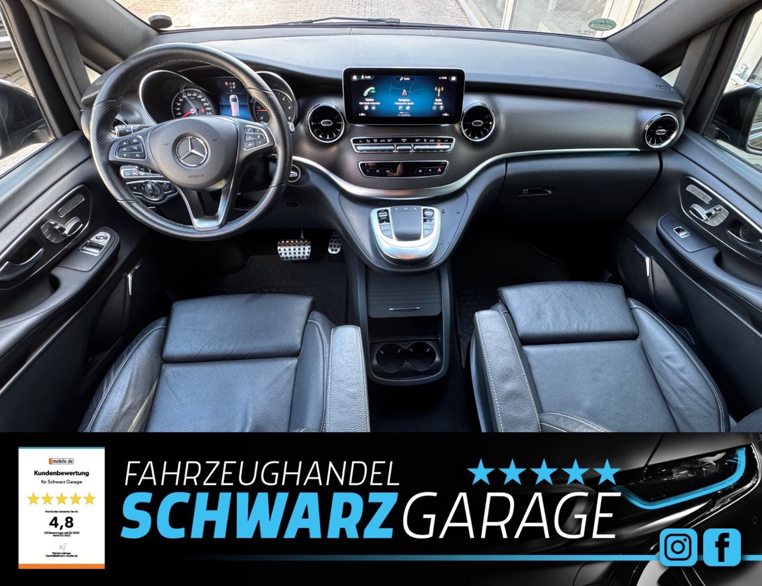 Mercedes-Benz V 300 2022 г. Серый, пробег 49980 км