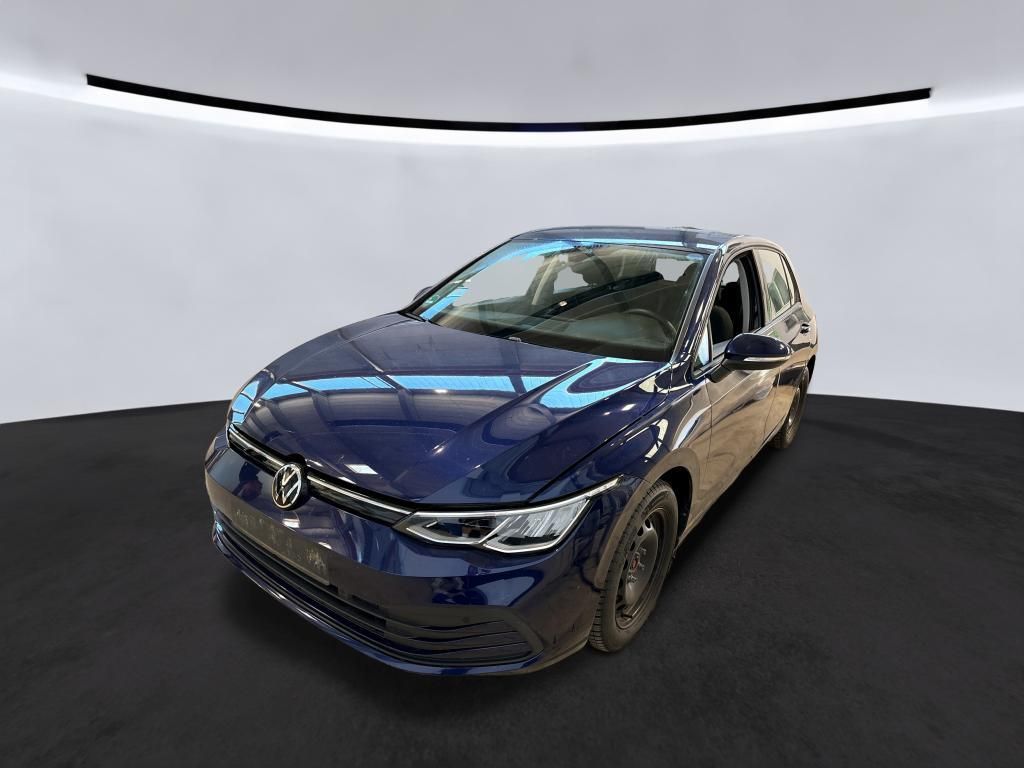 Volkswagen Golf 2023 г. Синий, пробег 54550 км