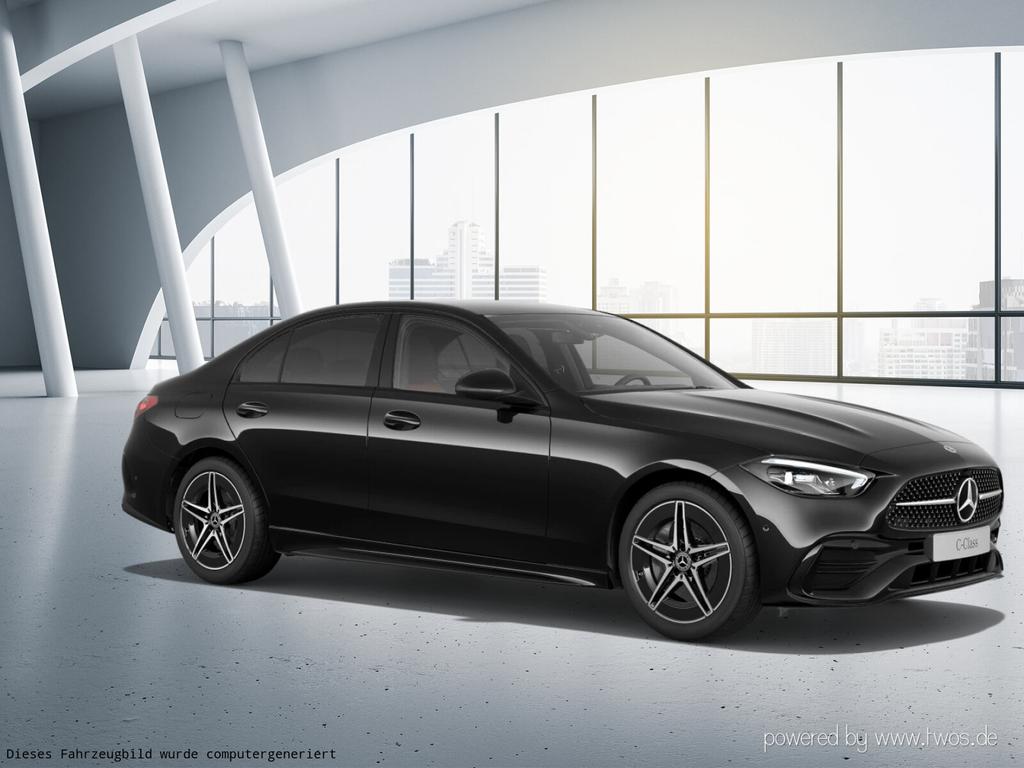 Mercedes-Benz C 180 2023 г. Чёрный, пробег 56714 км