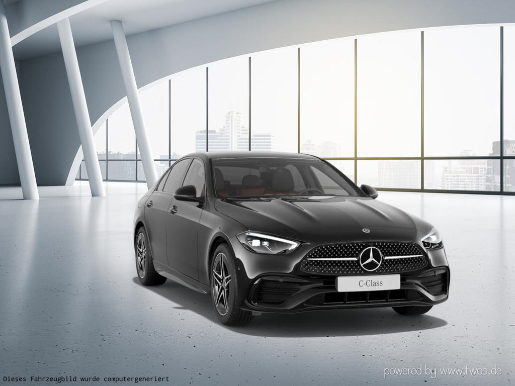 Mercedes-Benz C 180 2023 г. Чёрный, пробег 56714 км