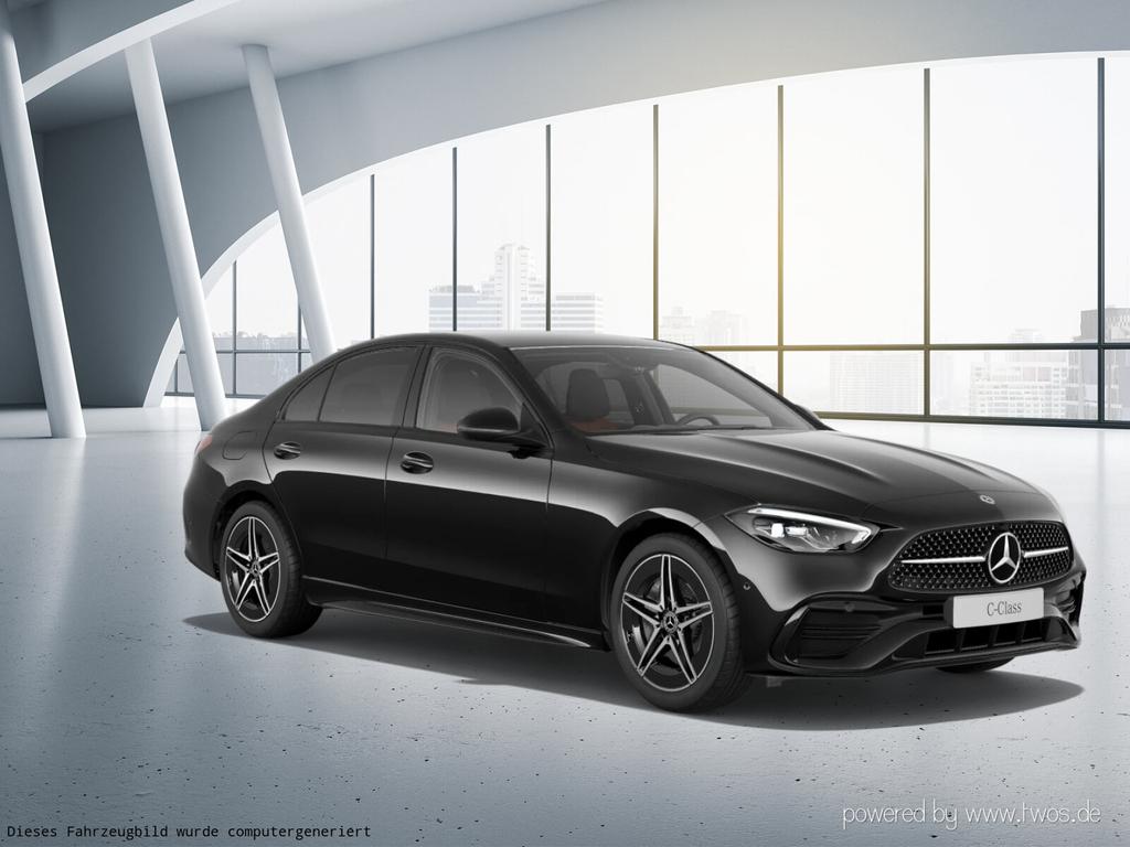 Mercedes-Benz C 180 2023 г. Чёрный, пробег 56714 км