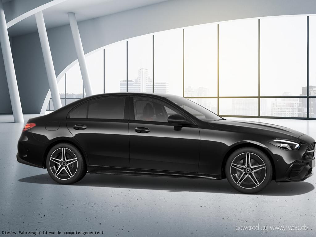 Mercedes-Benz C 180 2023 г. Чёрный, пробег 56714 км