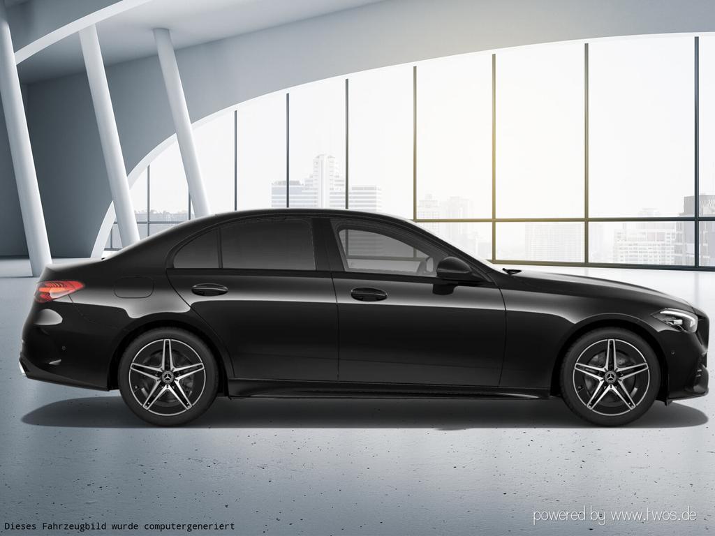 Mercedes-Benz C 180 2023 г. Чёрный, пробег 56714 км