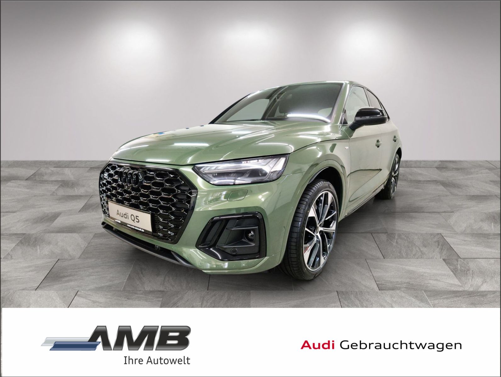 Audi Q5 2025 г. Зелёный, пробег 28410 км