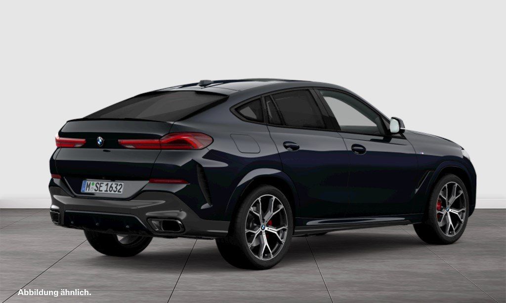 BMW X6 2023 г. Чёрный, пробег 37053 км