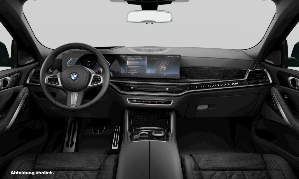 BMW X6 2023 г. Чёрный, пробег 37053 км