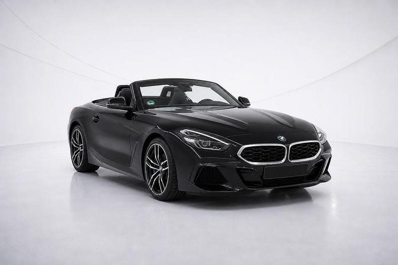 BMW Z4 2023 г. Чёрный, пробег 44400 км