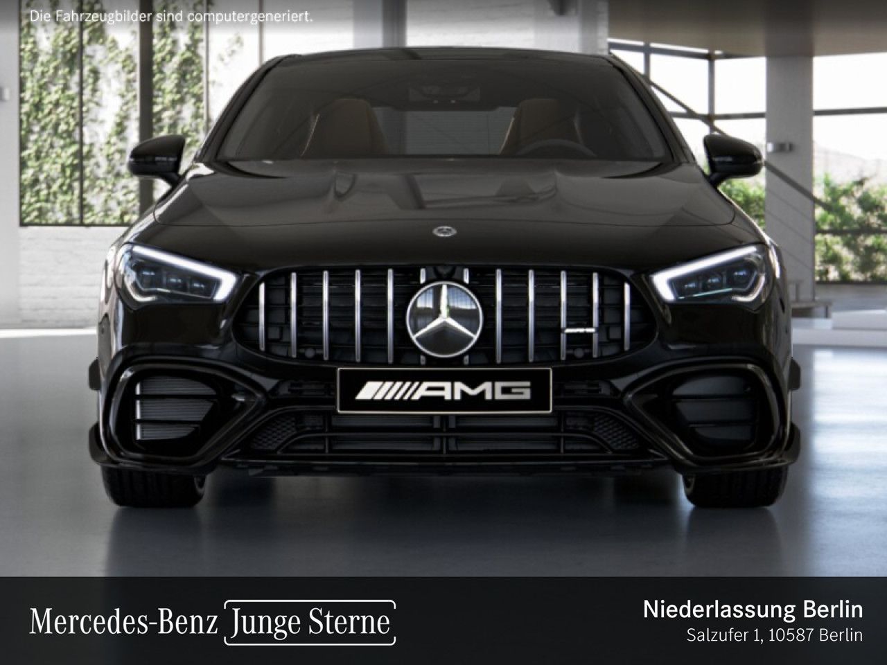 Mercedes-Benz CLA 45 AMG 2023 г. Чёрный, пробег 18835 км