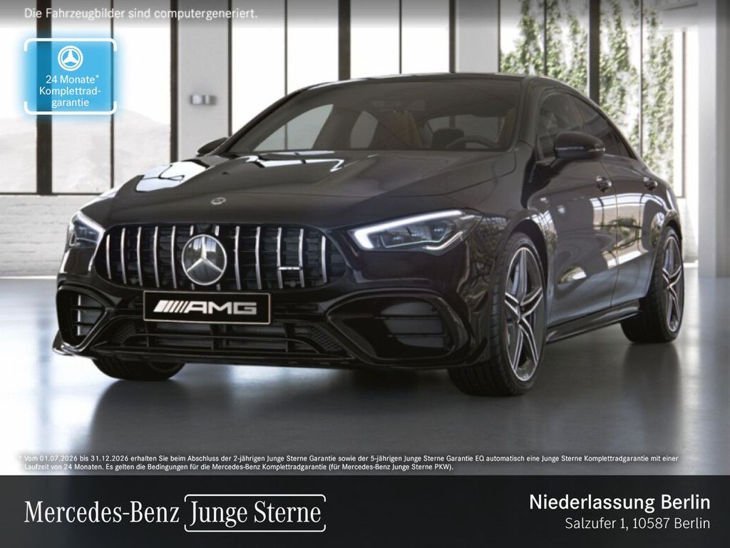 Mercedes-Benz CLA 45 AMG 2023 г. Чёрный, пробег 18835 км