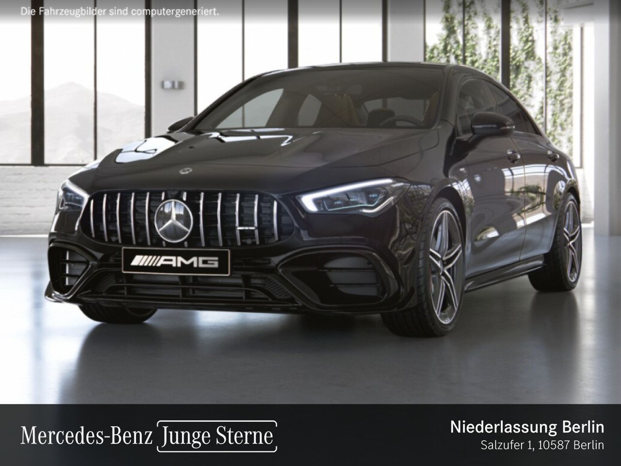 Mercedes-Benz CLA 45 AMG 2023 г. Чёрный, пробег 18835 км