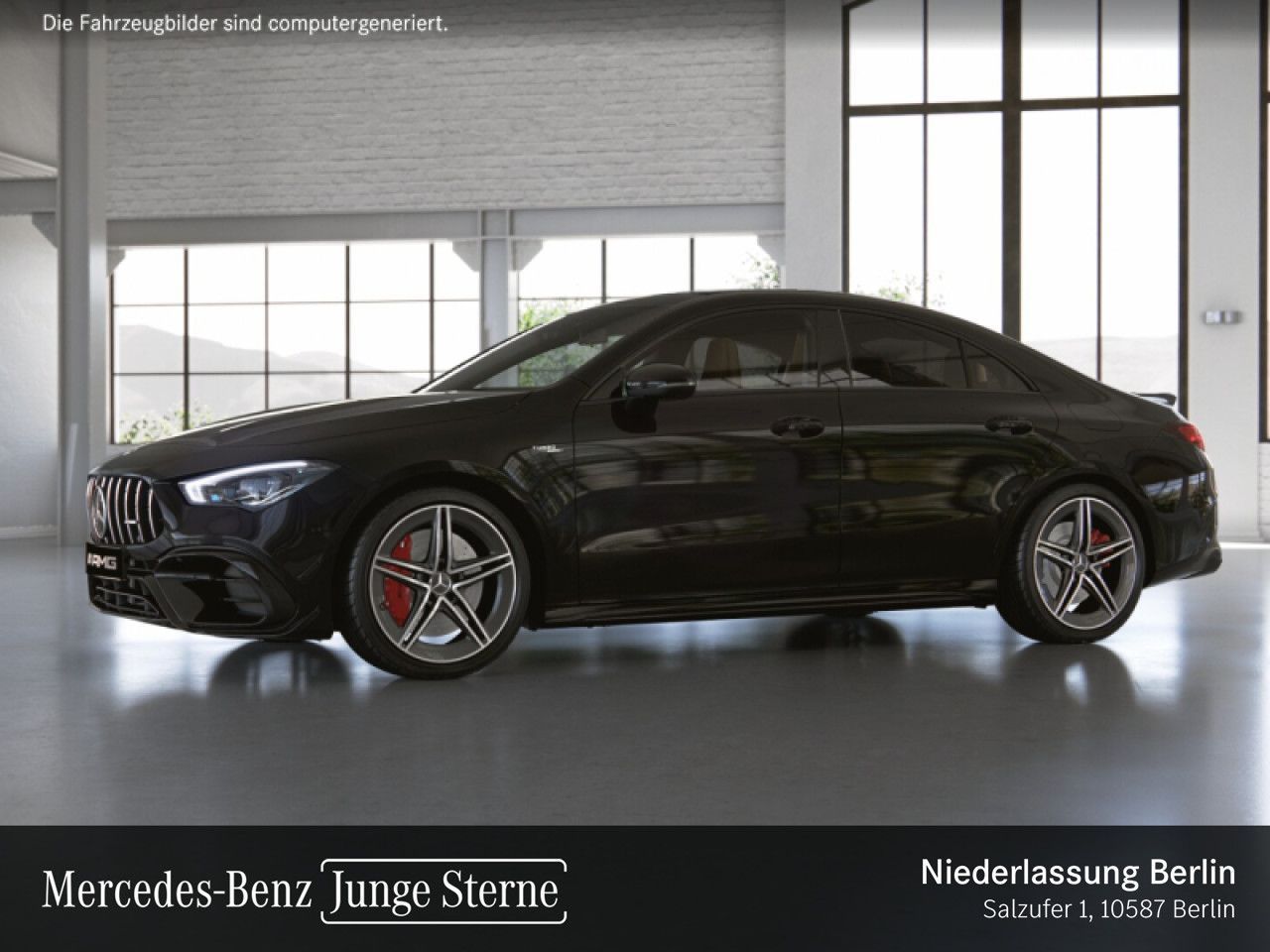 Mercedes-Benz CLA 45 AMG 2023 г. Чёрный, пробег 18835 км