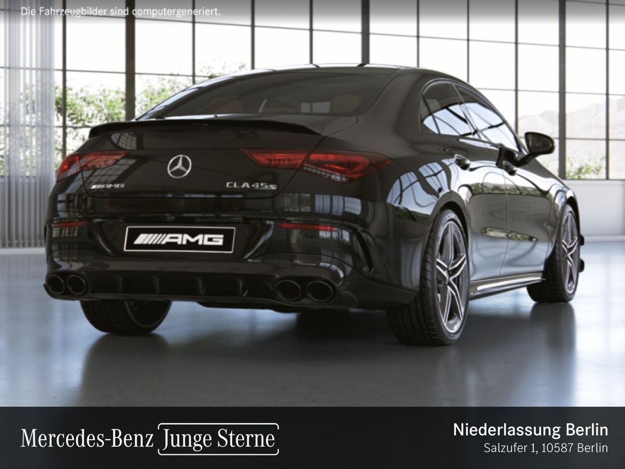 Mercedes-Benz CLA 45 AMG 2023 г. Чёрный, пробег 18835 км