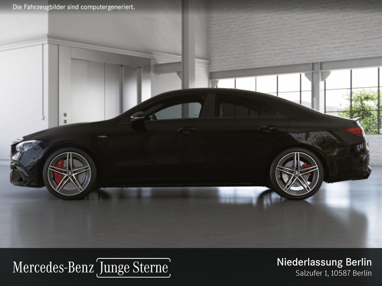Mercedes-Benz CLA 45 AMG 2023 г. Чёрный, пробег 18835 км