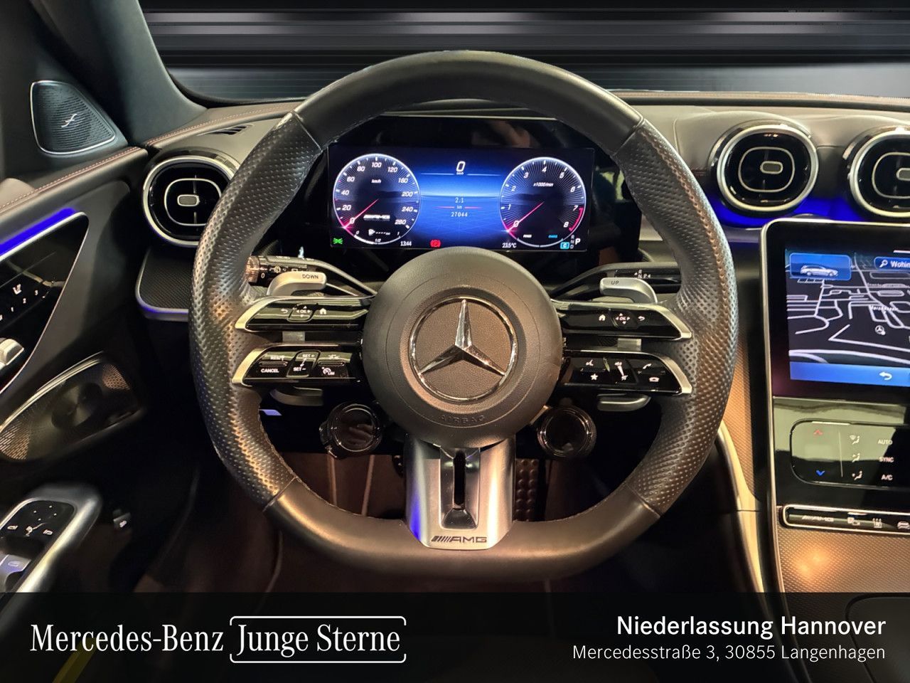 Mercedes-Benz C 43 AMG 2023 г. Серый, пробег 27032 км