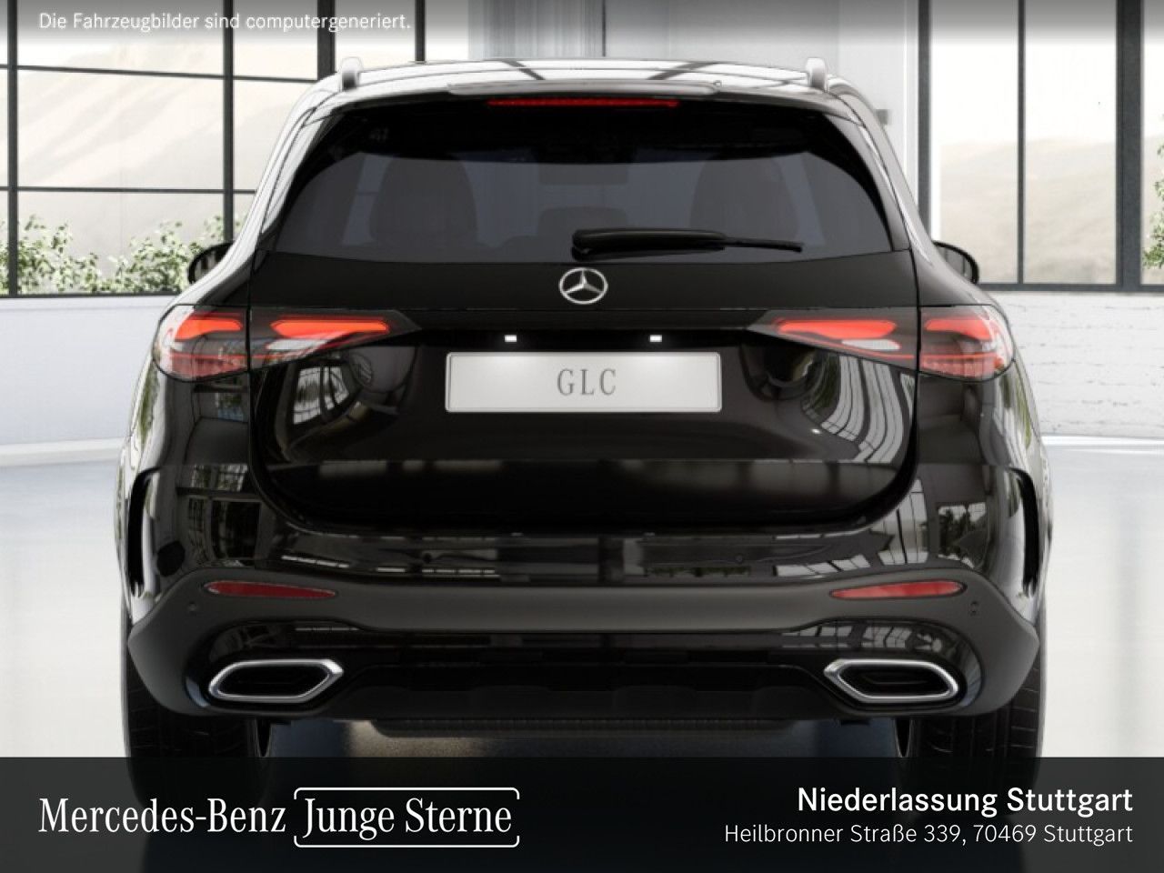 Mercedes-Benz GLC 300 2023 г. Чёрный, пробег 40811 км